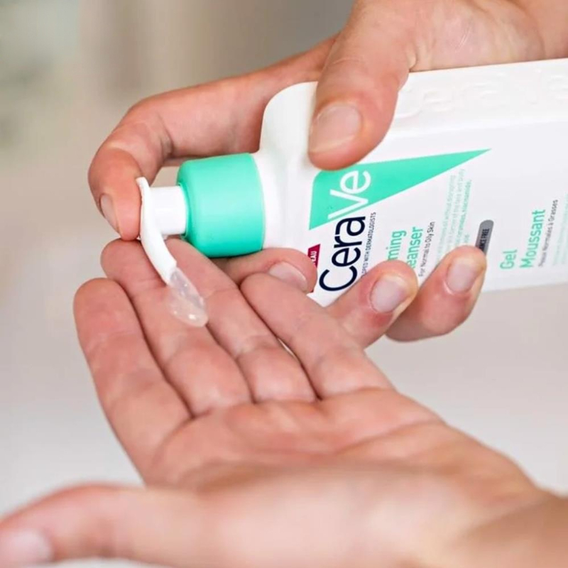 Cerave foam facial cleanser 236ml - original dành cho da dầu, da khô, mụn nhạy cảm
