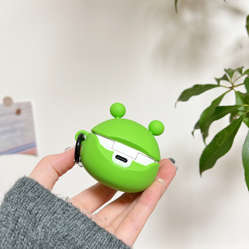 Vỏ Bảo Vệ Hộp Sạc Tai Nghe Samsung Galaxy Buds 2 Pro / Buds 2 / Buds Pro / Buds Live Bằng Silicon Hình Vịt / Phi Hành Gia 3D Dễ Thương