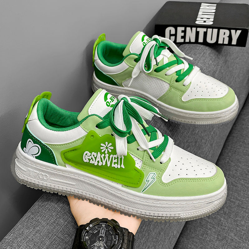 Niche original men's shoes 2023 phong cách mới mùa thu thiết kế thoáng khí sense sneakers thanh niên thể thao giày thường