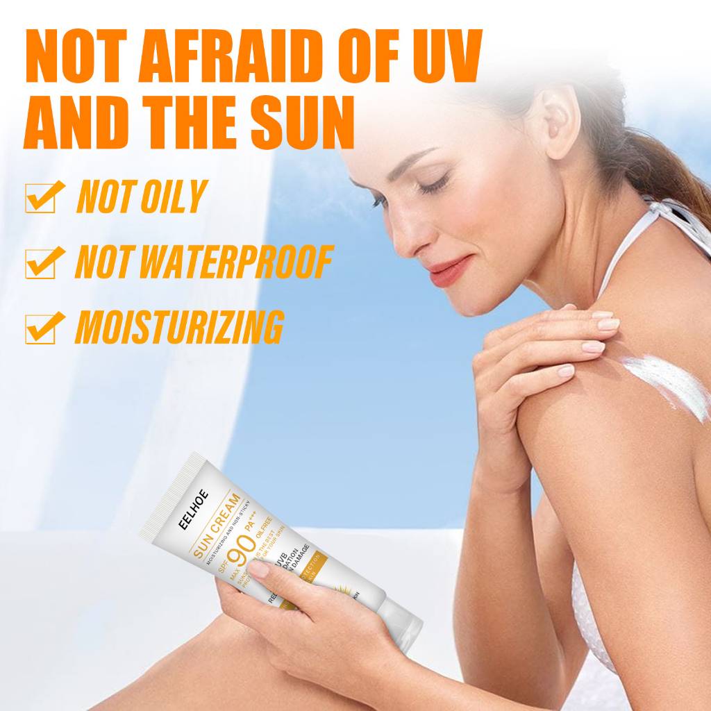 Kem chống nắng bảo vệ khỏi tia UVA UVB dưỡng ẩm sảng khoái nước cho nam nữ 1.4oz