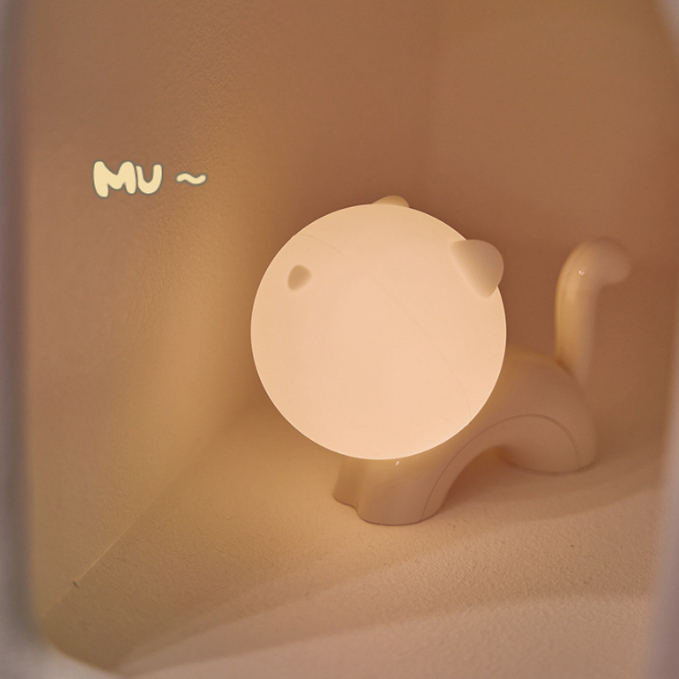 Đèn Ngủ Kid Dành Cho Người Lớn Đèn Ngủ LED Sạc Silicone Phòng Mèo Dễ Thương Ký Túc Xá