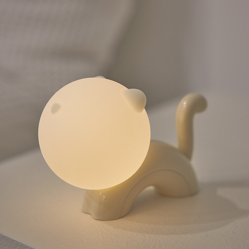 Đèn Ngủ Kid Dành Cho Người Lớn Đèn Ngủ LED Sạc Silicone Phòng Mèo Dễ Thương Ký Túc Xá