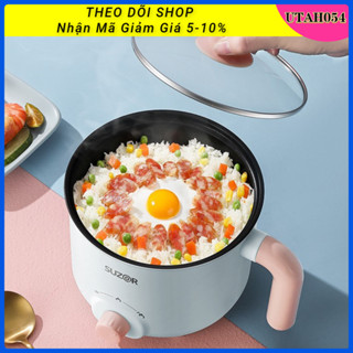 Nồi điện đa năng 1.8L mini tốc độ sôi cực nhanh tự động chống cháy khô dùng nấu lẩu/nấu mì