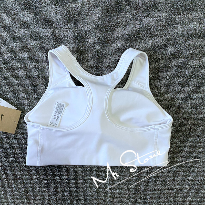 Nike / nike 100% women's medium-intensity one-piece bra underwear running fitness vest sports bra bv3637