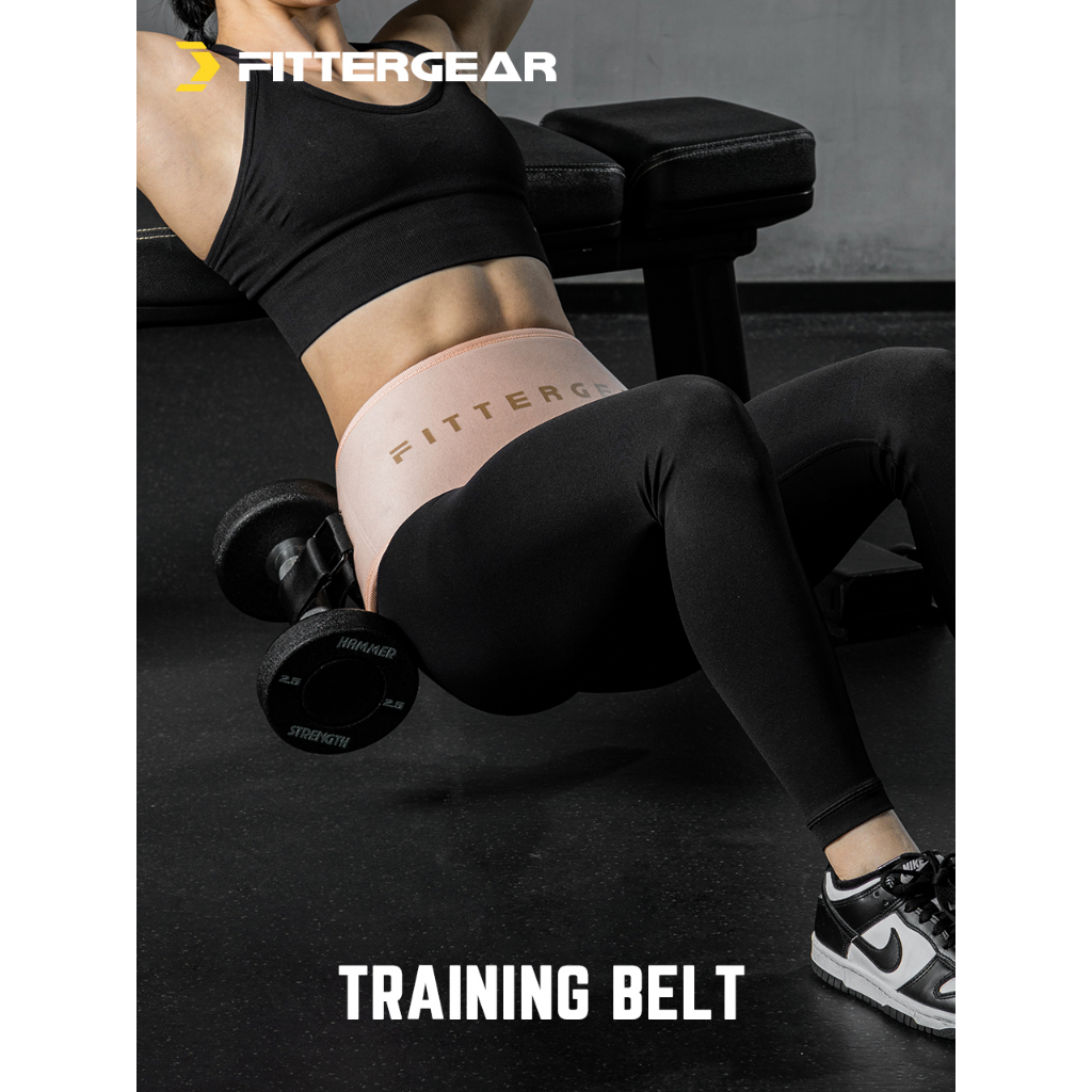 Fittergear hip push hip bridge squat nam nữ tập thể dục trọng lượng cầu đai tập hông đai tập lực đẩy đai bảo vệ hông