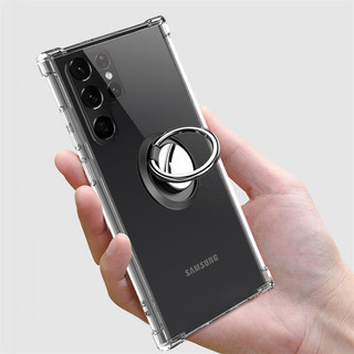 Đối với samsung galaxy S23 plus S22 ultra 5G s21 FE S21 plus ss S22 plus S23 ultra S20 fe Ốp điện thoại trong suốt chống va đập vòng đệm Ốp điện thoại tpu mềm