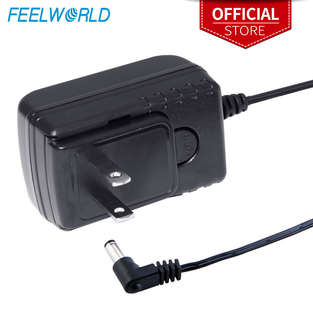 FEELWORLD DC 12V 1A Bộ chuyển đổi nguồn điện gia đình cho 100V - 240V AC 50 / 60Hz cho màn hình FEEL