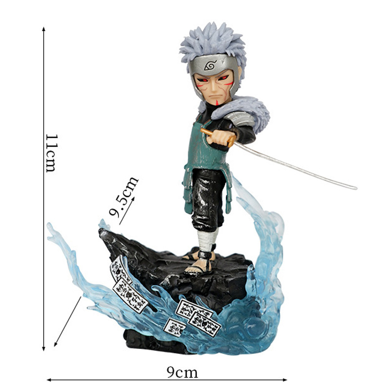 Naruto might guy senju hashirama tobirama hành động hình anime bức tượng nhỏ mô hình búp bê đồ chơi trẻ em