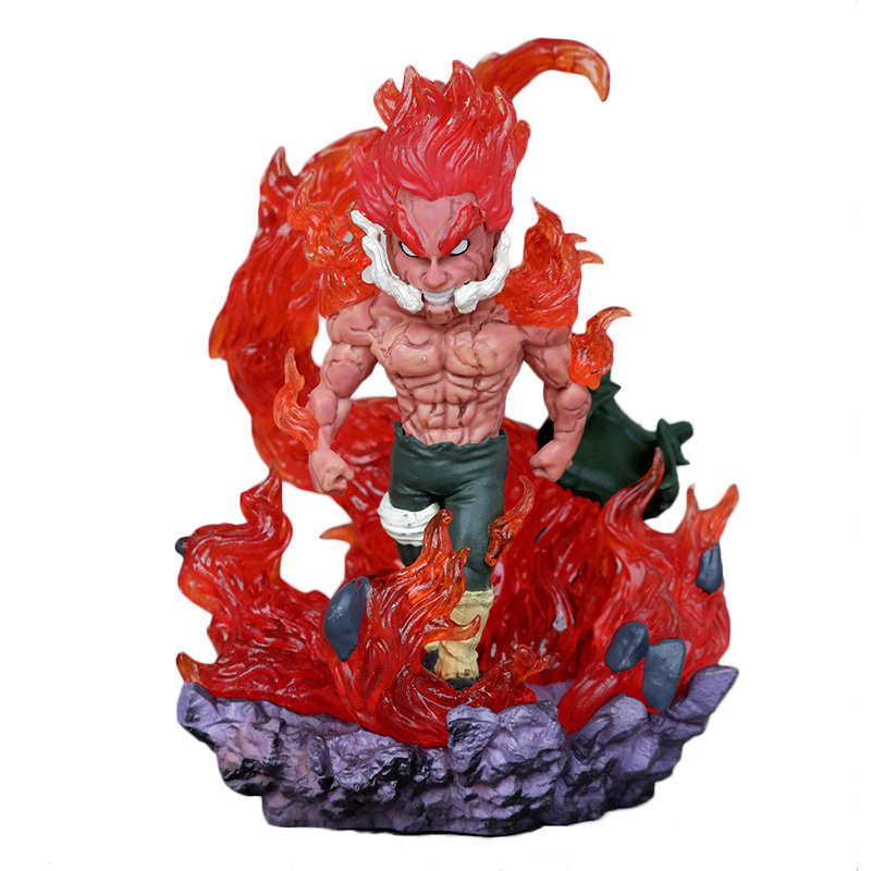 Naruto might guy senju hashirama tobirama hành động hình anime bức tượng nhỏ mô hình búp bê đồ chơi trẻ em