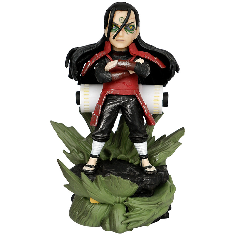 Naruto might guy senju hashirama tobirama hành động hình anime bức tượng nhỏ mô hình búp bê đồ chơi trẻ em
