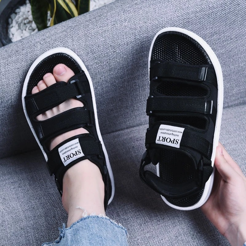 SHANMUSENLIN☘️Dép Sandal Hai Cách Mang Thời Trang Đi Biển Dành Cho Nam