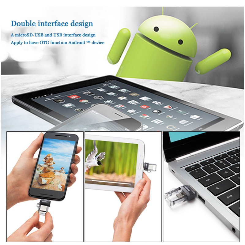 Sandisk usb black edition mẫu độc quyền 128gb ultra sddd3 64gb 32gb otg / u disk m3.0