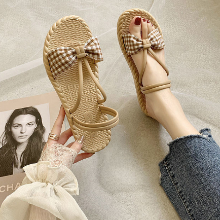 Dép mùa hè dép dép phẳng nhỏ tươi mát