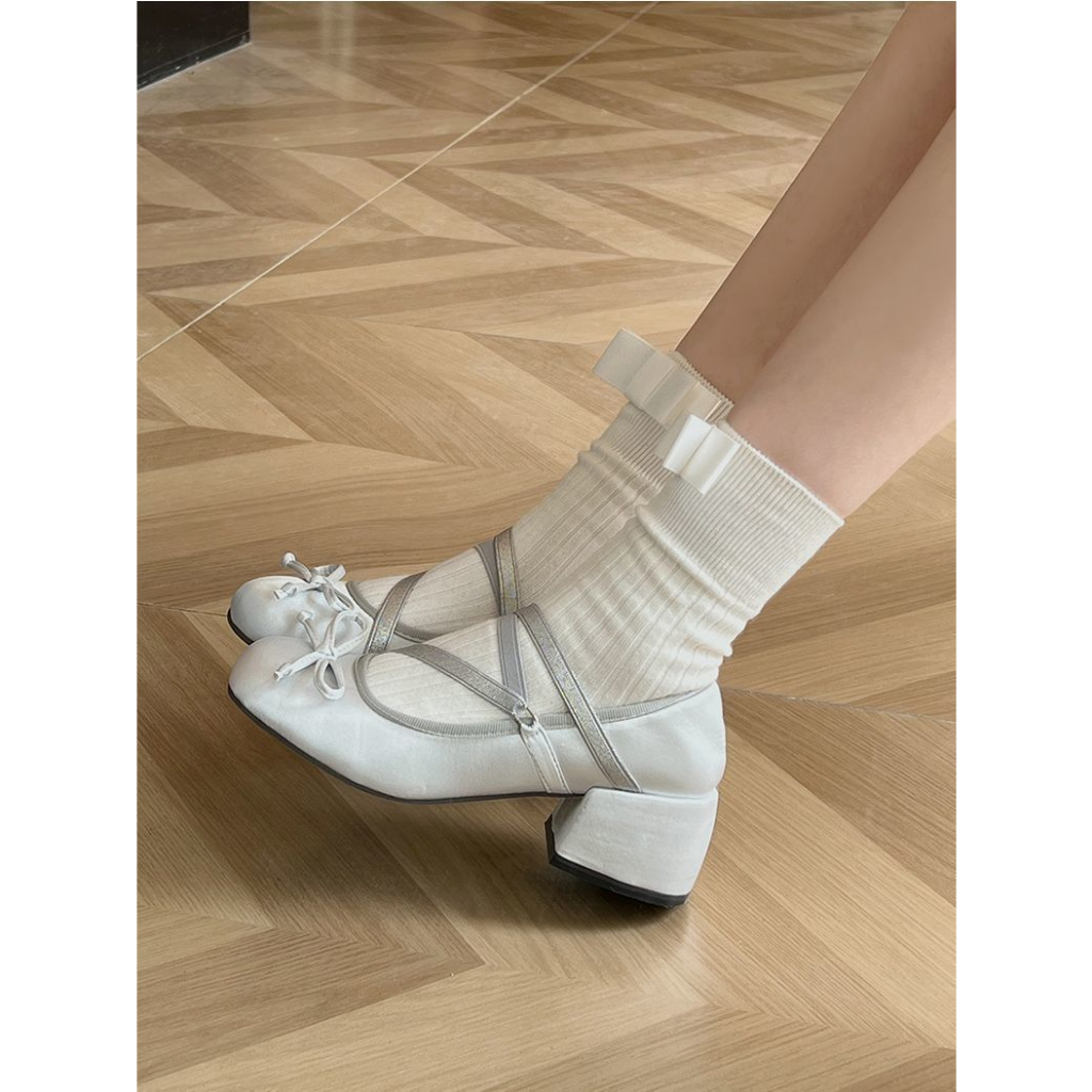 Giày Búp Bê Đế Cao Thời Trang Dành Cho Nữ