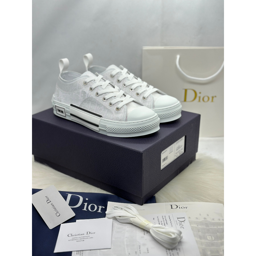 Dio shoe b23 sneaker low all white laau all white single white