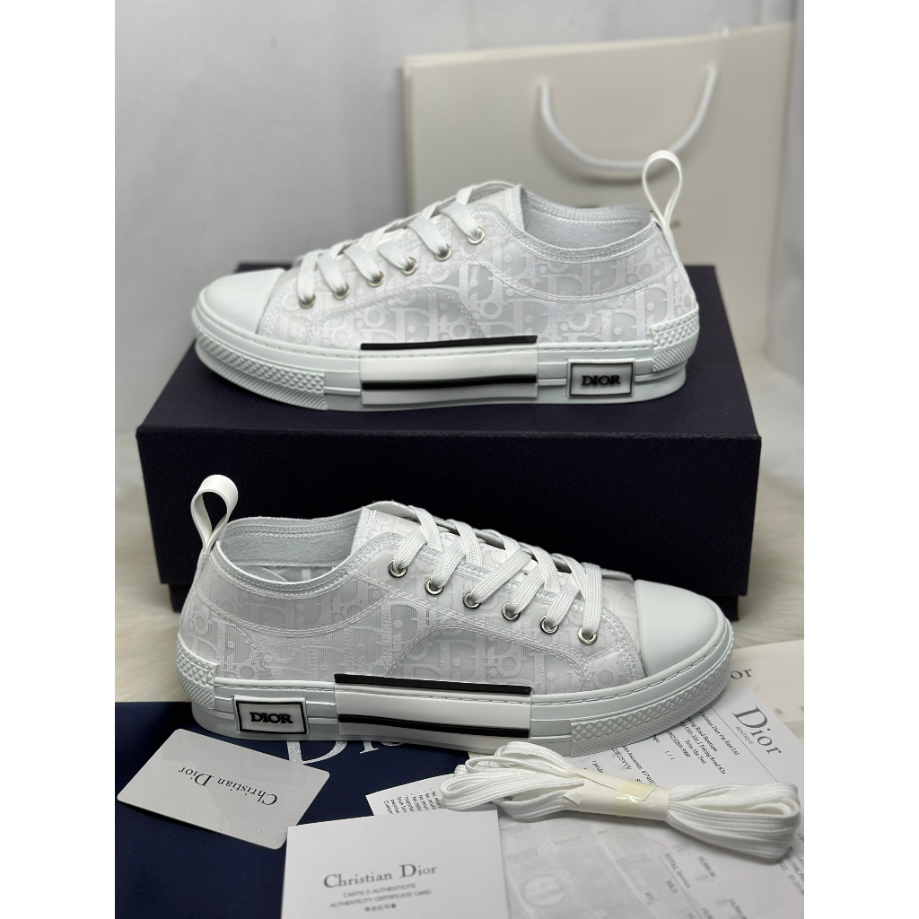 Dio shoe b23 sneaker low all white laau all white single white