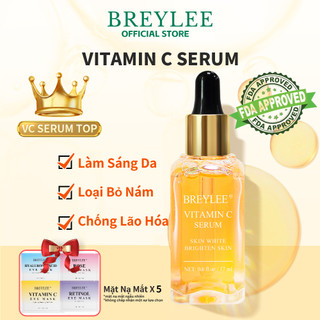 Serum Vitamin C Breylee làm trắng sáng se khít thu nhỏ lỗ chân lông 17ml