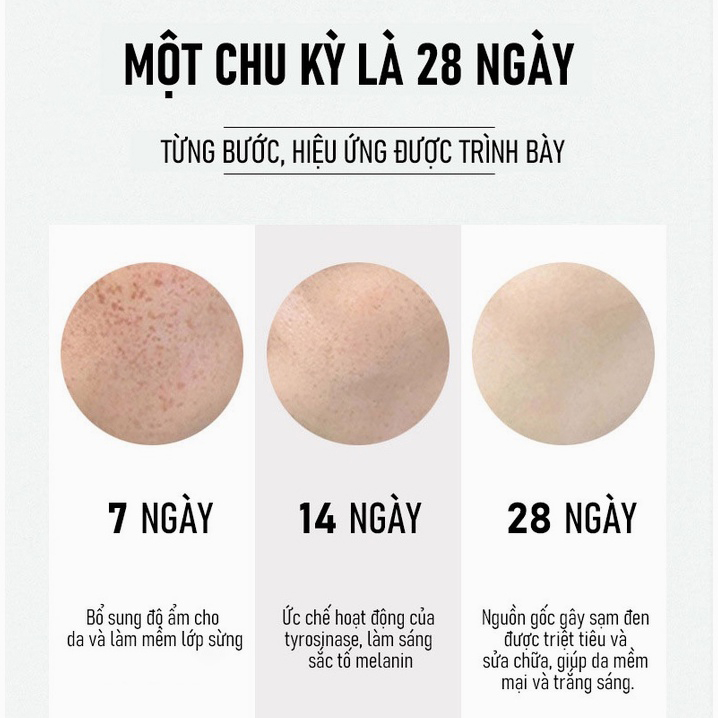 ⭐CHÍNH HÃNG⭐Tinh chất làm trắng sạch tàn nhang 20g*3 Kem trắng da và xóa tàn nhang, Hiệu quả làm mờ thâm nám tàn nhan, Kem nám tàn nhang