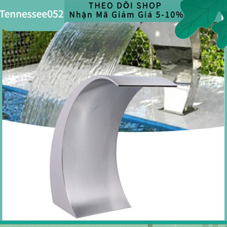 Thác nước cong dn50 - cây phun nước bể bơi 300mm - vòi massage dạng vòm spa trang trí