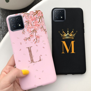 Ốp lưng oppo a73 5g silicone mềm chữ vương miện mới được sơn oppo cph2161 vỏ cho oppoa73 a 73 5g vỏ điện thoại