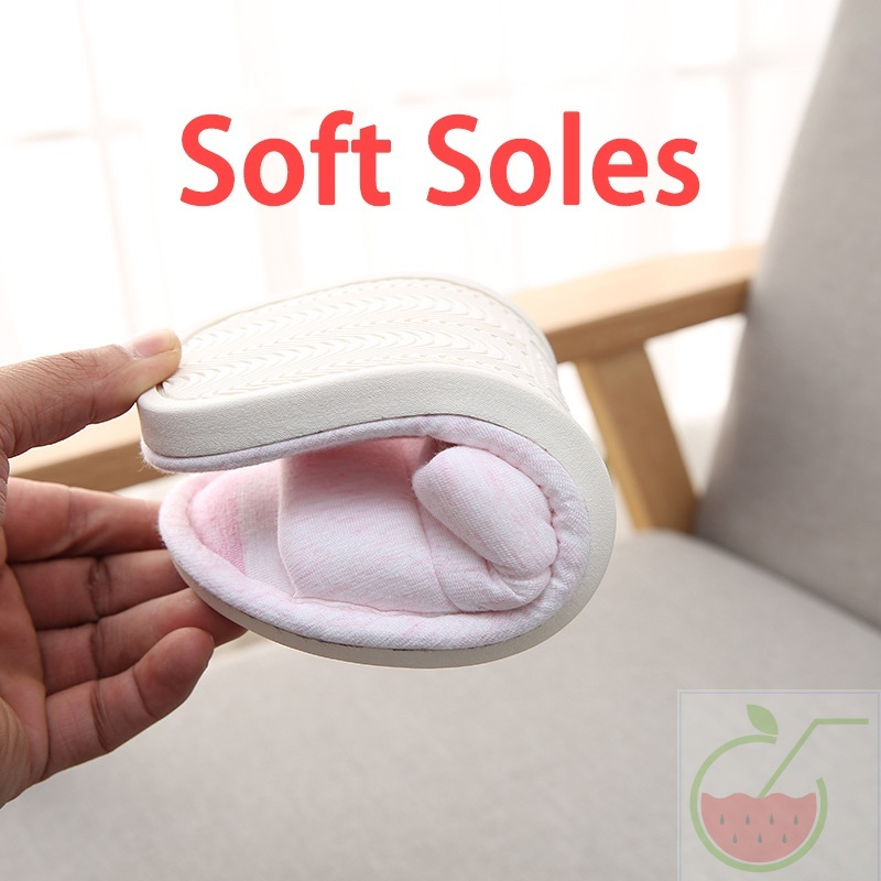 Winter cute cotton house anti-slip men women slippers