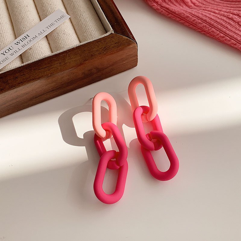 Bông Tai Mạ Bạc 925 Hình Tròn Cỡ Lớn Hình Hoa Hồng Thời Trang Mùa Hè 2024 y2k