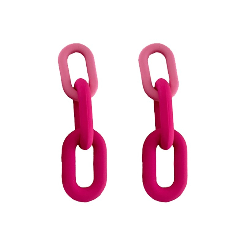 Bông Tai Mạ Bạc 925 Hình Tròn Cỡ Lớn Hình Hoa Hồng Thời Trang Mùa Hè 2024 y2k