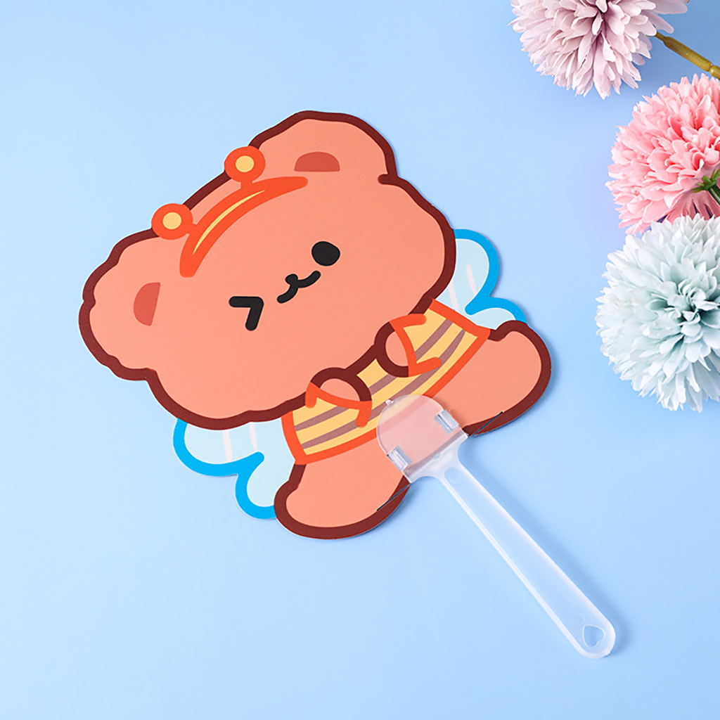 * Quạt cầm tay hoạt hình nhiều mẫu dễ thương MARGIE