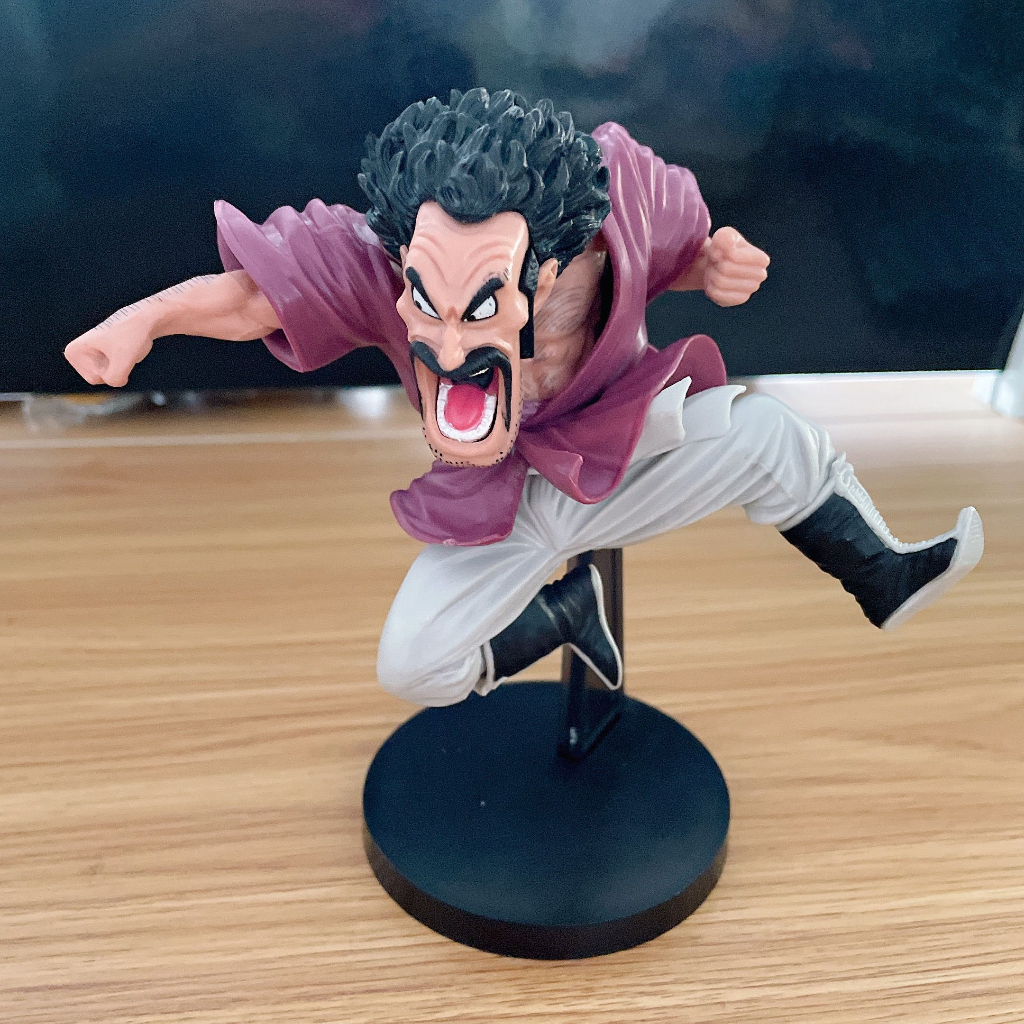 13cm anime dragon ball z hình hercule mark hành động hình dbz mr satan hài hước goku người bạn vegeta super saiyan mô hình món quà đồ chơi