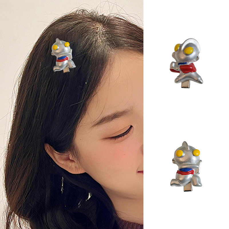🌸🌸Kẹp Tóc Hình Ultraman Dễ Thương Cho Nữ
