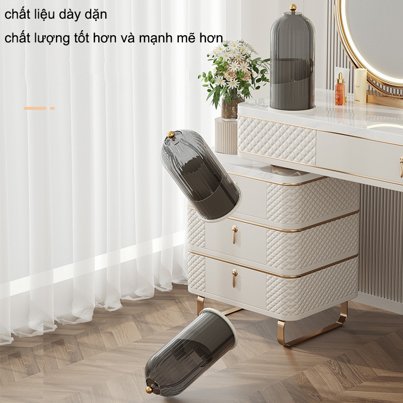 Hộp đựng mỹ phẩm TAIPULING trữ chống bụi và chống thấm có thể xoay vòng