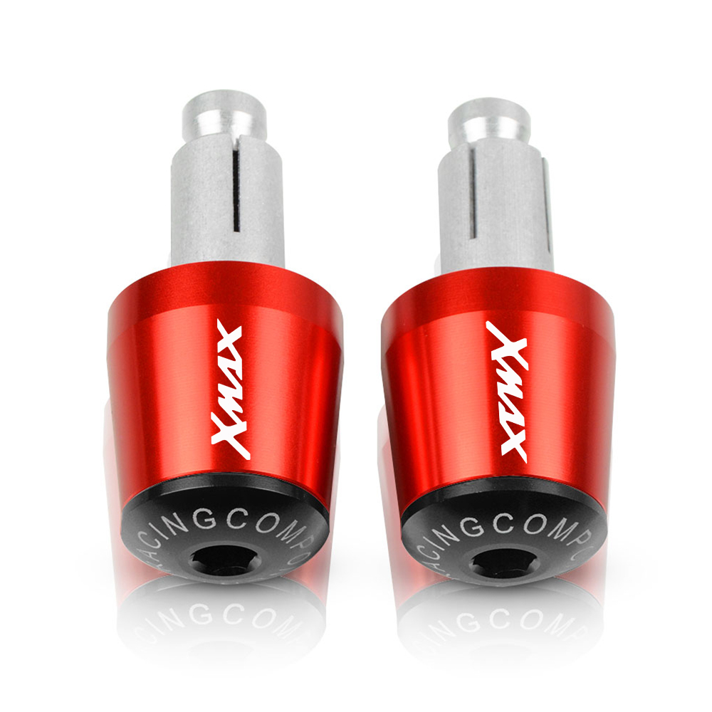 Đối với yamaha xmax 250 300 400 2017-2023 xe máy tay lái cnc kết thúc đầu cắm thanh trượt bộ cân bằng mũ tay cầm nắp kết thúc