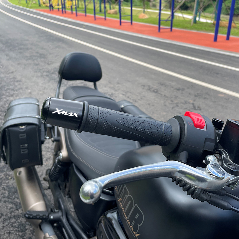 Đối với yamaha xmax 250 300 400 2017-2023 xe máy tay lái cnc kết thúc đầu cắm thanh trượt bộ cân bằng mũ tay cầm nắp kết thúc