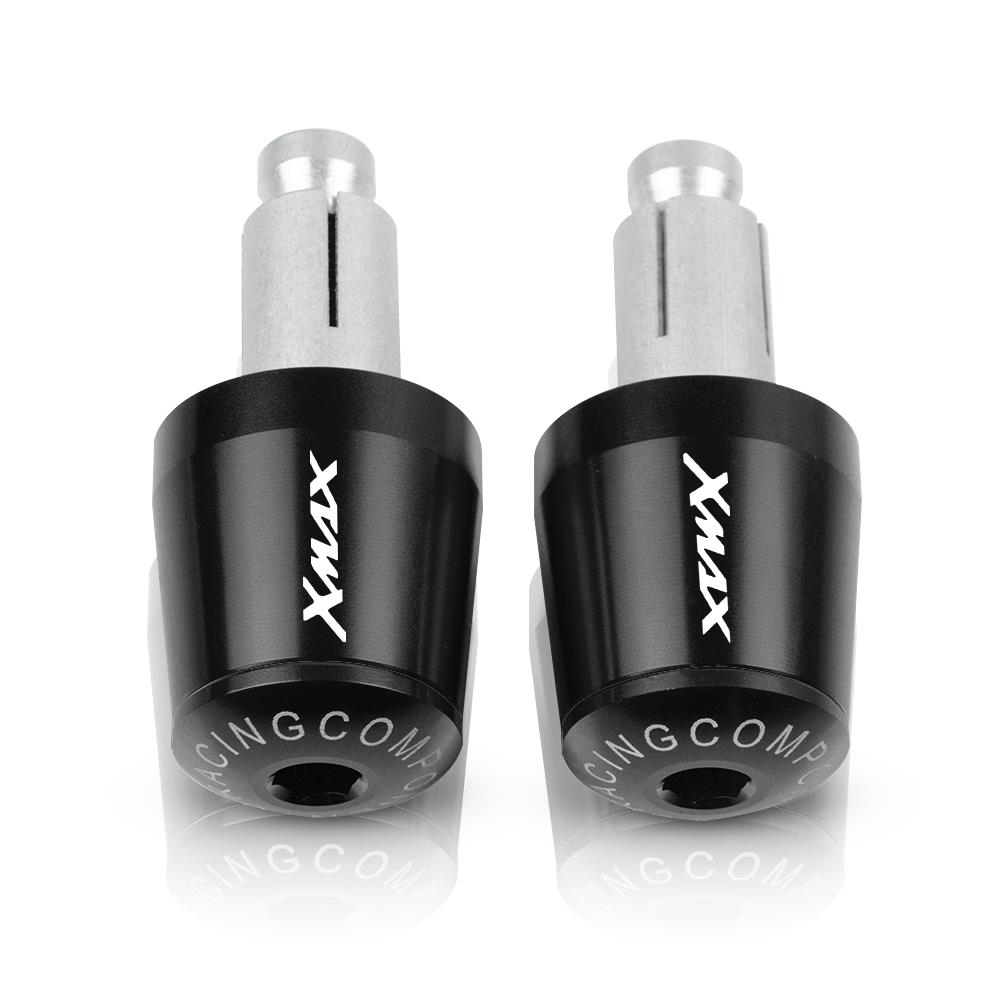 Đối với yamaha xmax 250 300 400 2017-2023 xe máy tay lái cnc kết thúc đầu cắm thanh trượt bộ cân bằng mũ tay cầm nắp kết thúc