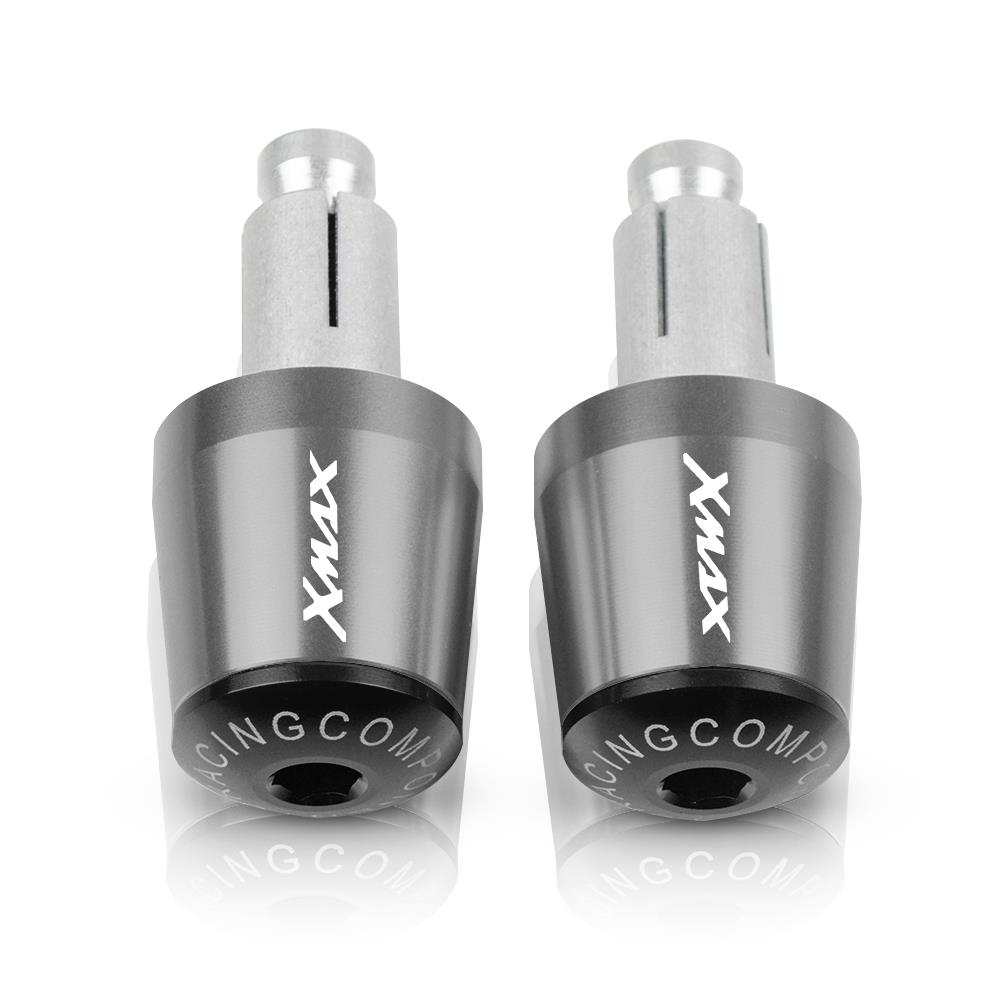 Đối với yamaha xmax 250 300 400 2017-2023 xe máy tay lái cnc kết thúc đầu cắm thanh trượt bộ cân bằng mũ tay cầm nắp kết thúc