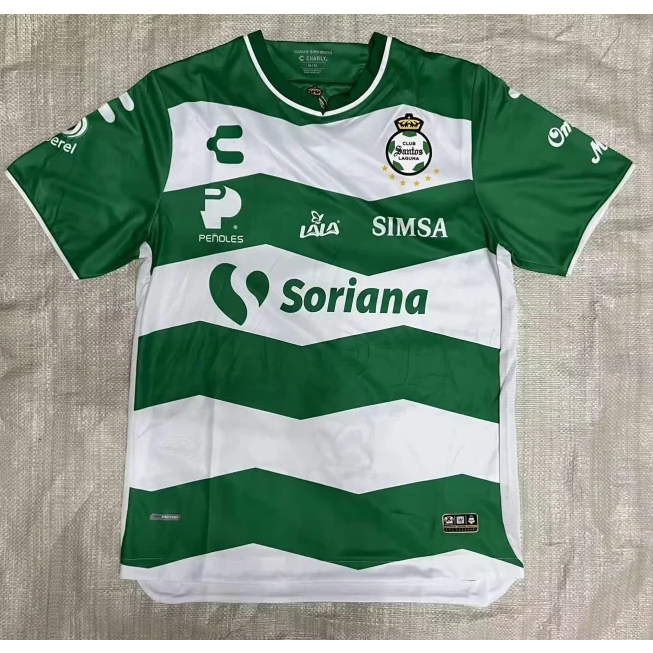 2023 2024 áo bóng đá sân nhà santos laguna hạng 3 nam s-xxl