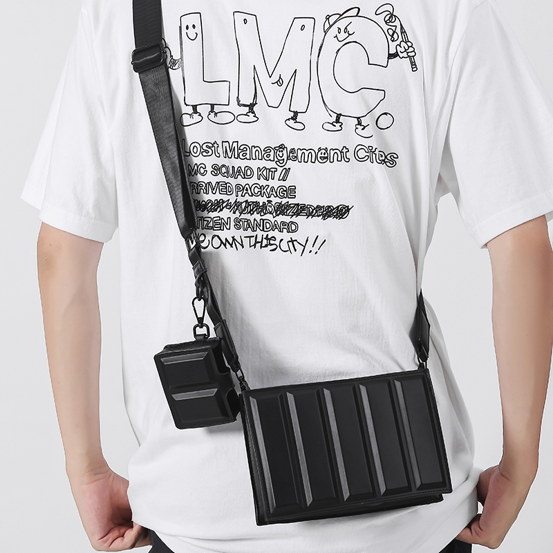 JINRU túi đeo chéo nam to túi nam thời trang 2023 NEW K92U0CS