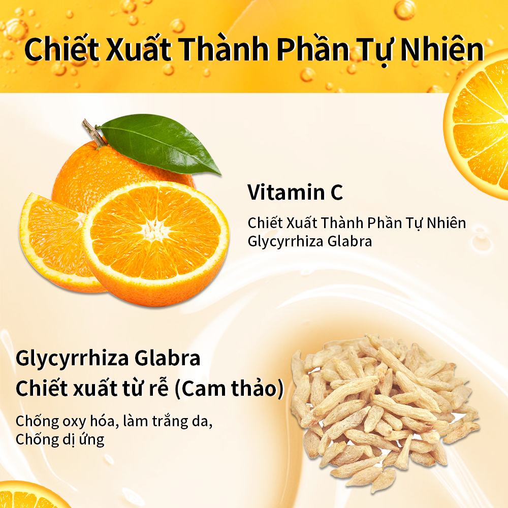 Kem Dưỡng Trắng Da Mặt 20% Vitamin C  Breylee Ngày Đêm Làm Sáng Và Đều Màu 40g