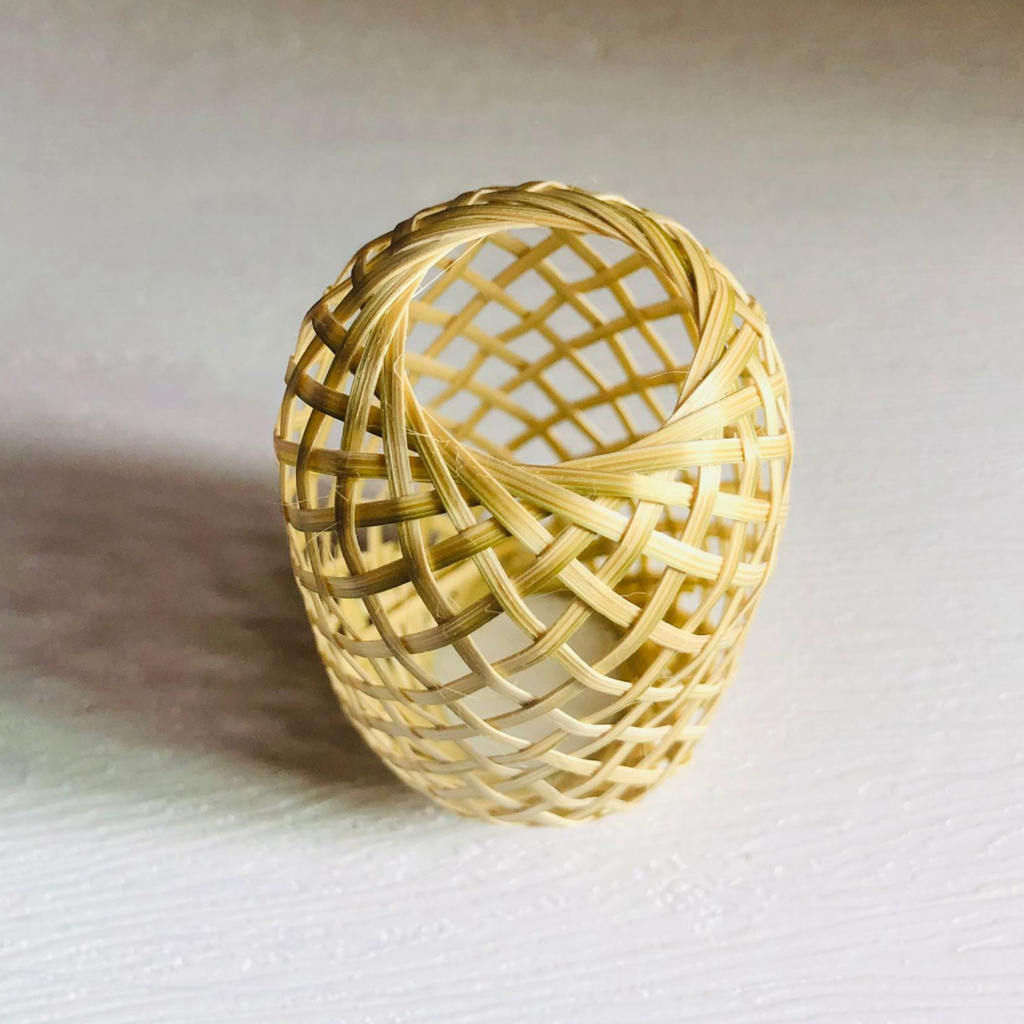 Đèn tre dệt trung thu bóng râm mặt dây chuyền che đèn trang trí đèn lồng treo