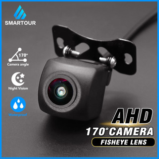 Camera lùi ô tô Smartour HD Tầm nhìn ban đêm AHD170 "Camera đỗ xe góc rộng chống nước phía trước / phía sau