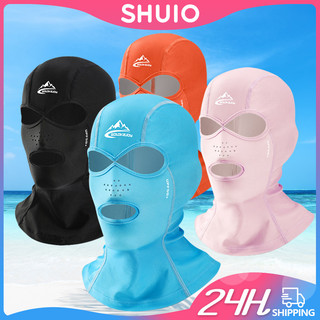 Shuio facekini bơi che mặt chống nắng bảo vệ mặt nạ mặt nạ đội đầu