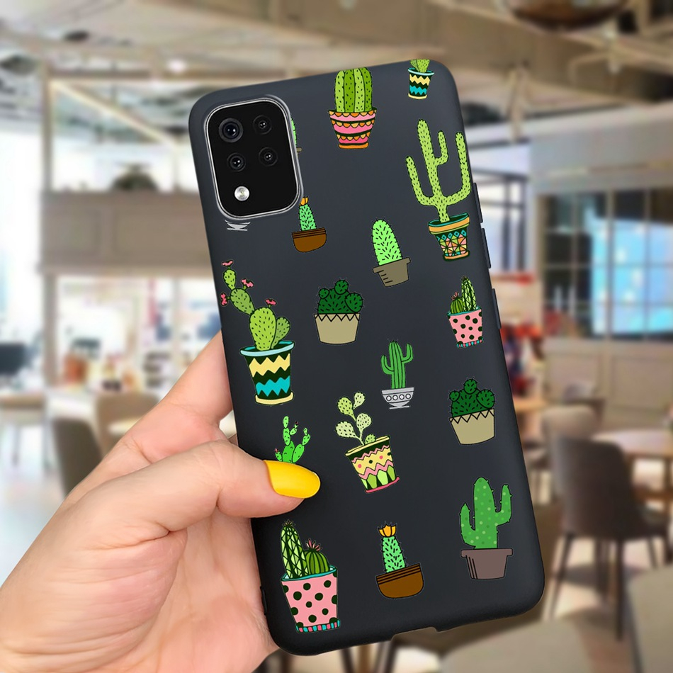 Lg k52 k42 k520 k520h k420 k420h 2020 hình con bò sữa phi hành gia dễ thương vỏ silicon tpu mềm