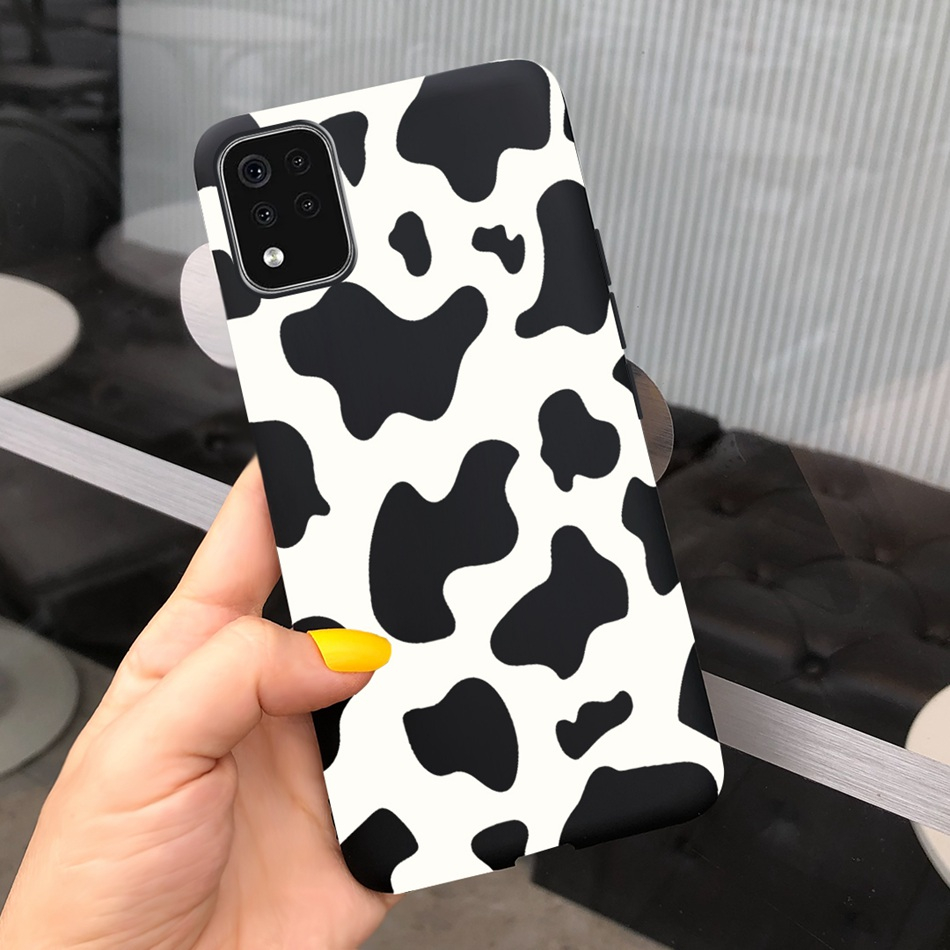 Lg k52 k42 k520 k520h k420 k420h 2020 hình con bò sữa phi hành gia dễ thương vỏ silicon tpu mềm