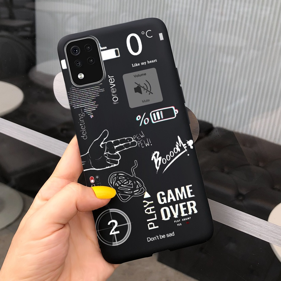 Lg k52 k42 2020 k420 k420h k520 k520h ốp lưng silicon mềm in hình đáng yêu