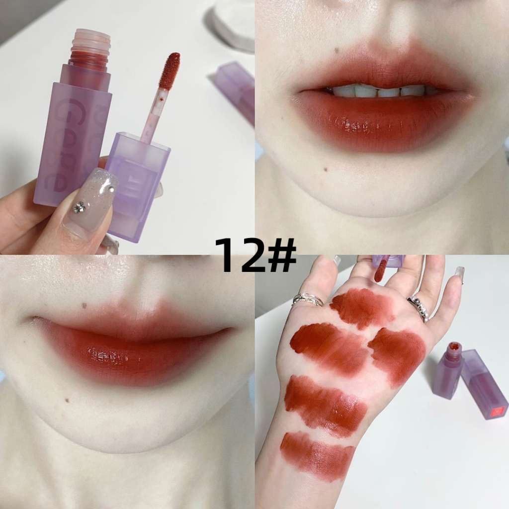 Gege bear Son Kem Lì Lâu Trôi Chống Thấm Nước Tự Nhiên 8 Màu Tùy Chọn