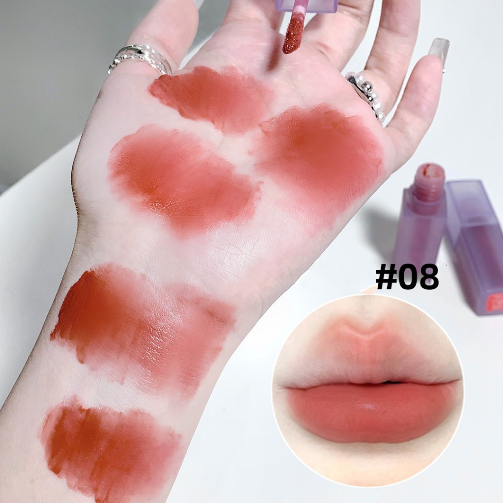 Gege bear Son Kem Lì Lâu Trôi Chống Thấm Nước Tự Nhiên 8 Màu Tùy Chọn