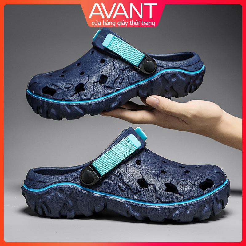 Dép cross nam sục ngoài trời có vết nứt thoáng khí sandal