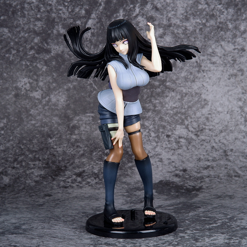20 cm naruto hình hyuuga hinata đứng sexy pvc hành động hình naruto hinata cô gái đáng yêu kakashi obito sasuke đồ chơi mô hình quà tặng