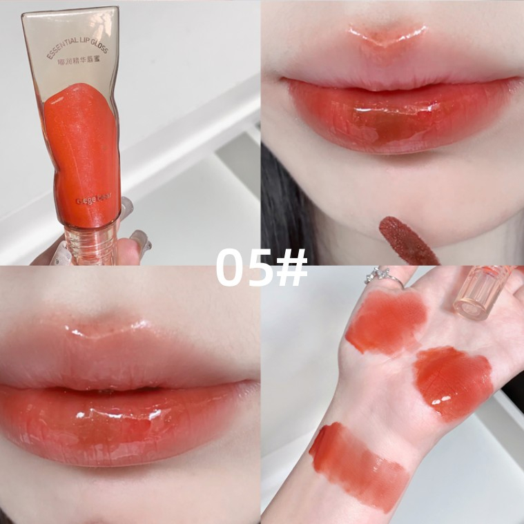 Son bóng Minijumie GEGE BEAR hiệu ứng gương lâu trôi dưỡng ẩm 3g Lấp Lánh Nuôi Dưỡng Môi Lâu Trôi Trọng Lượng