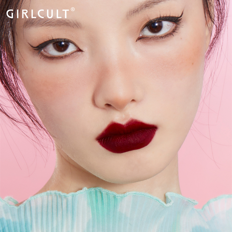 Girlcult Son Môi Dạng Kem Màu Nhung Lì Làm Trắng Da Tạo Hiệu Ứng Sương Mù